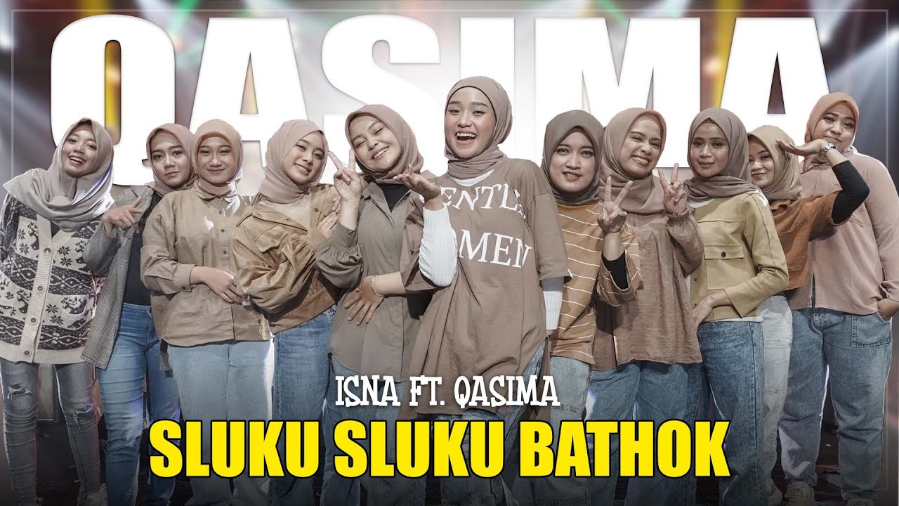 SLUKU-SLUKU BATHOK - ISNA FT. QASIMA (OFFICIAL LIVE MUSIC VIDEO 2023)