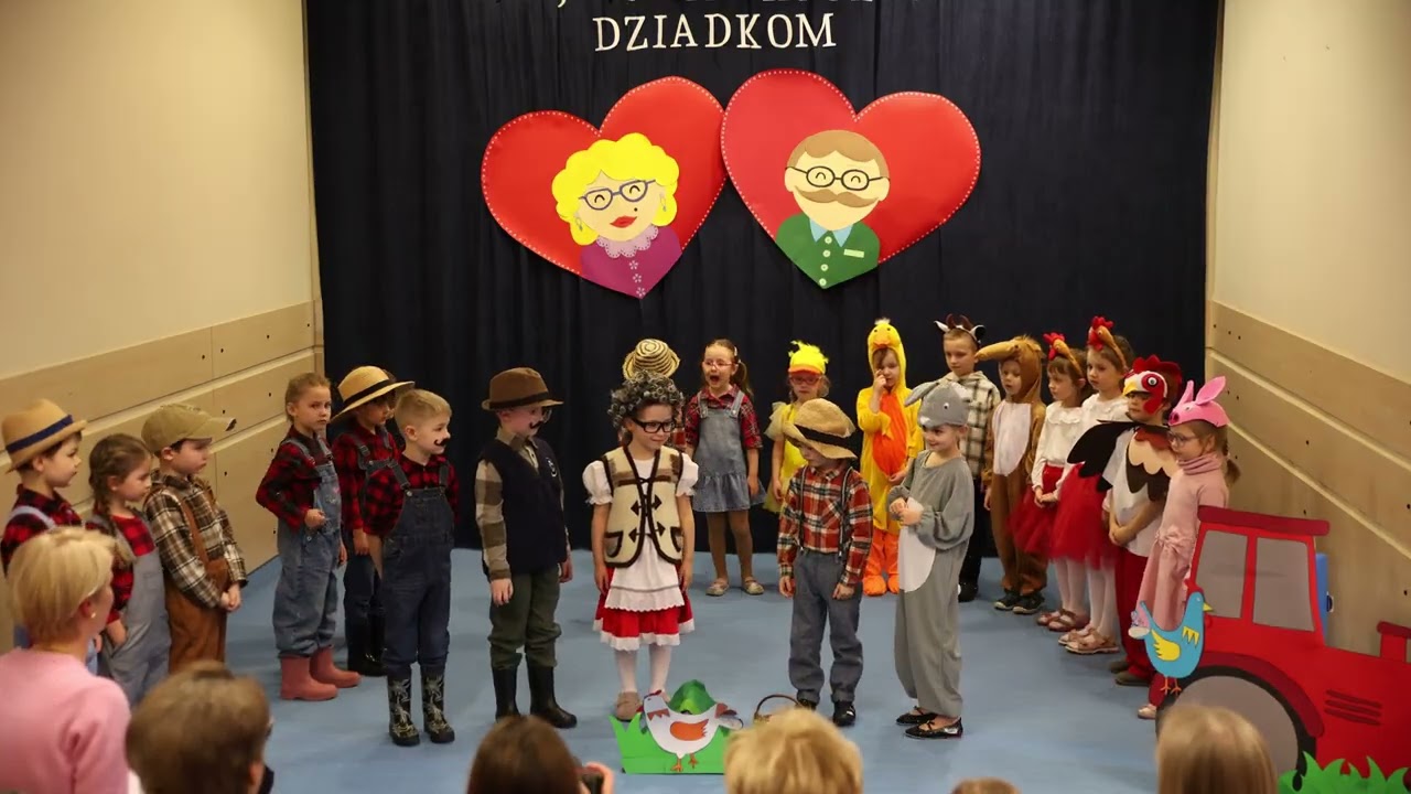 Dzień Babci i Dziadka 11 02 2026 - Występ grupy Jeżyki - Jagódkowo Rzeszów.