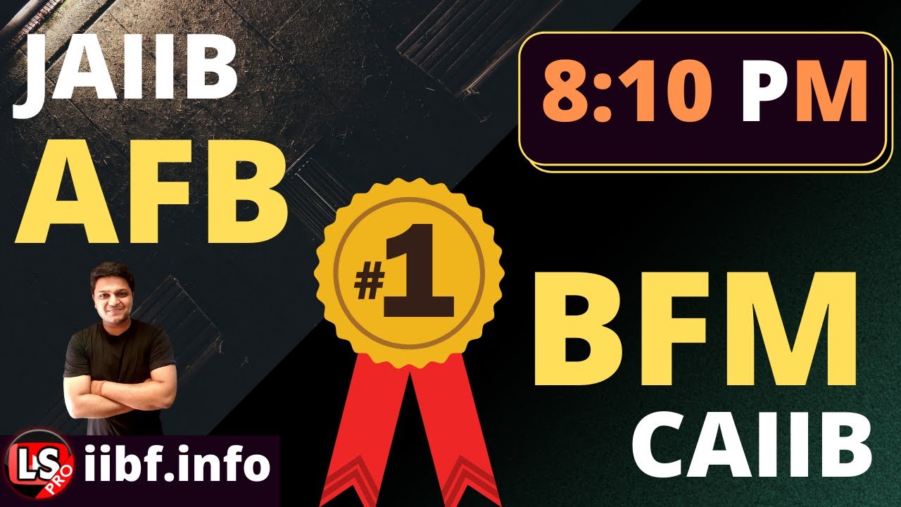Foreign Exchange Accounts BFM Combo - 1 | JAIIB CAIIB Combo | JAIIB CAIIB Video Lectures In Hindi