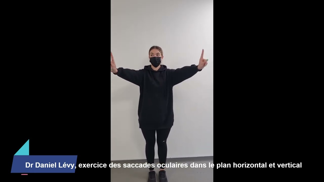 Exercice des saccades oculaires