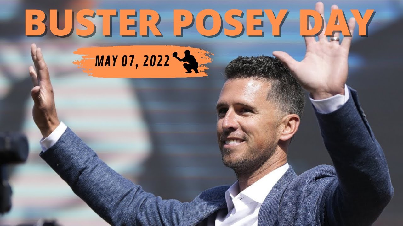 Buster Posey Day Ceremony (May 7, 2022 at Oracle Park)