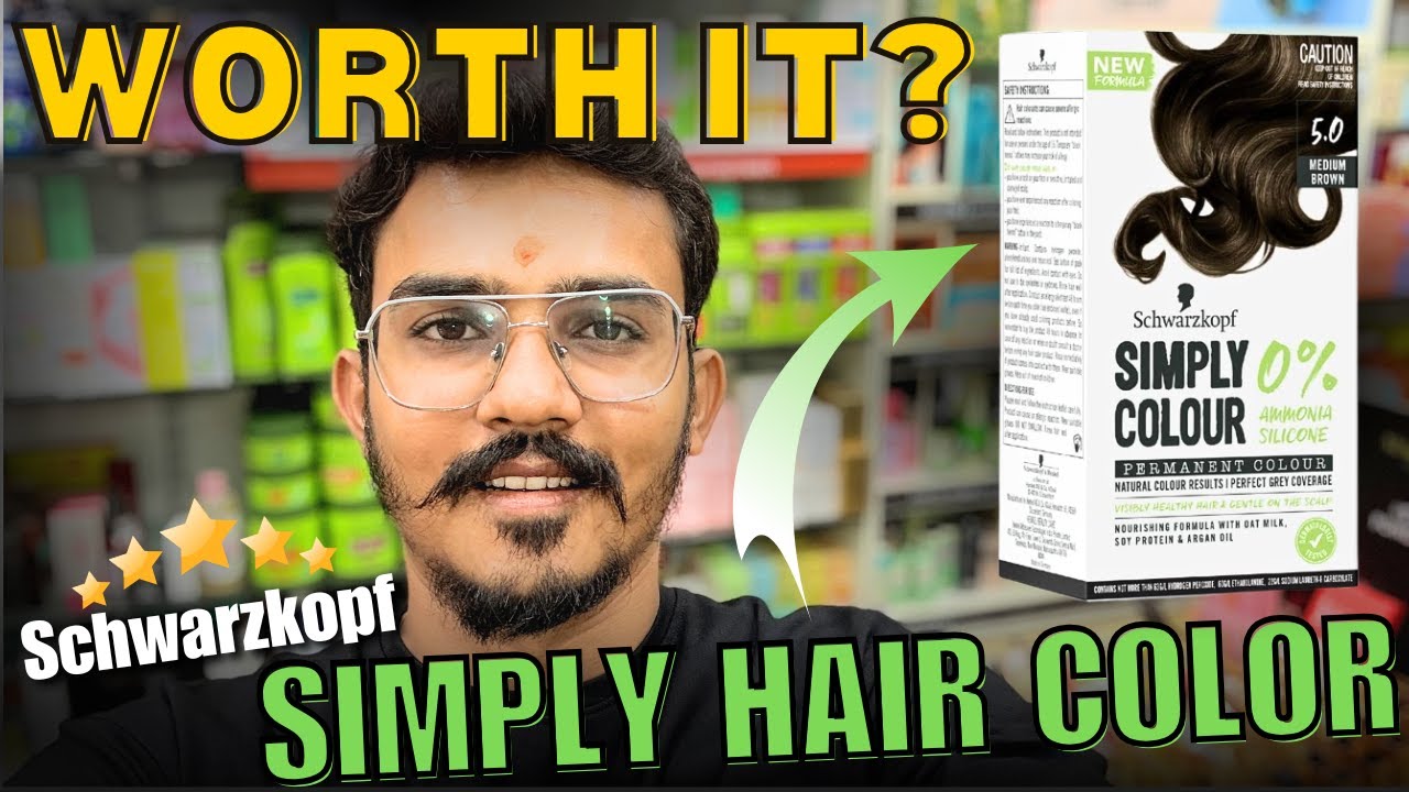 What is the BEST Simply Colour Permanent Hair Colour by Schwarzkopf