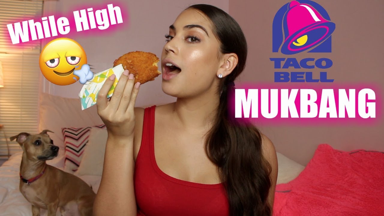 LIT TACO BELL MUKBANG WHILE HIGH