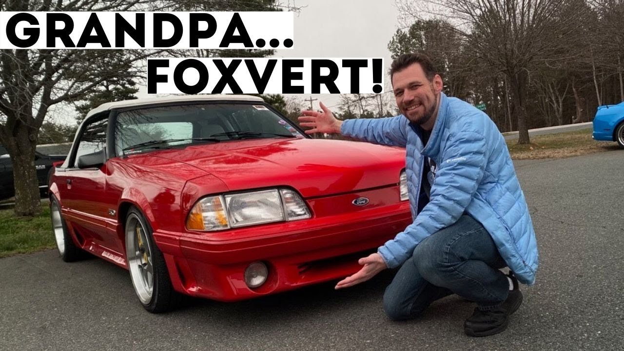 The FoxBody Grandpa Convertible | Taking a ride in the Grandpa FoxVert