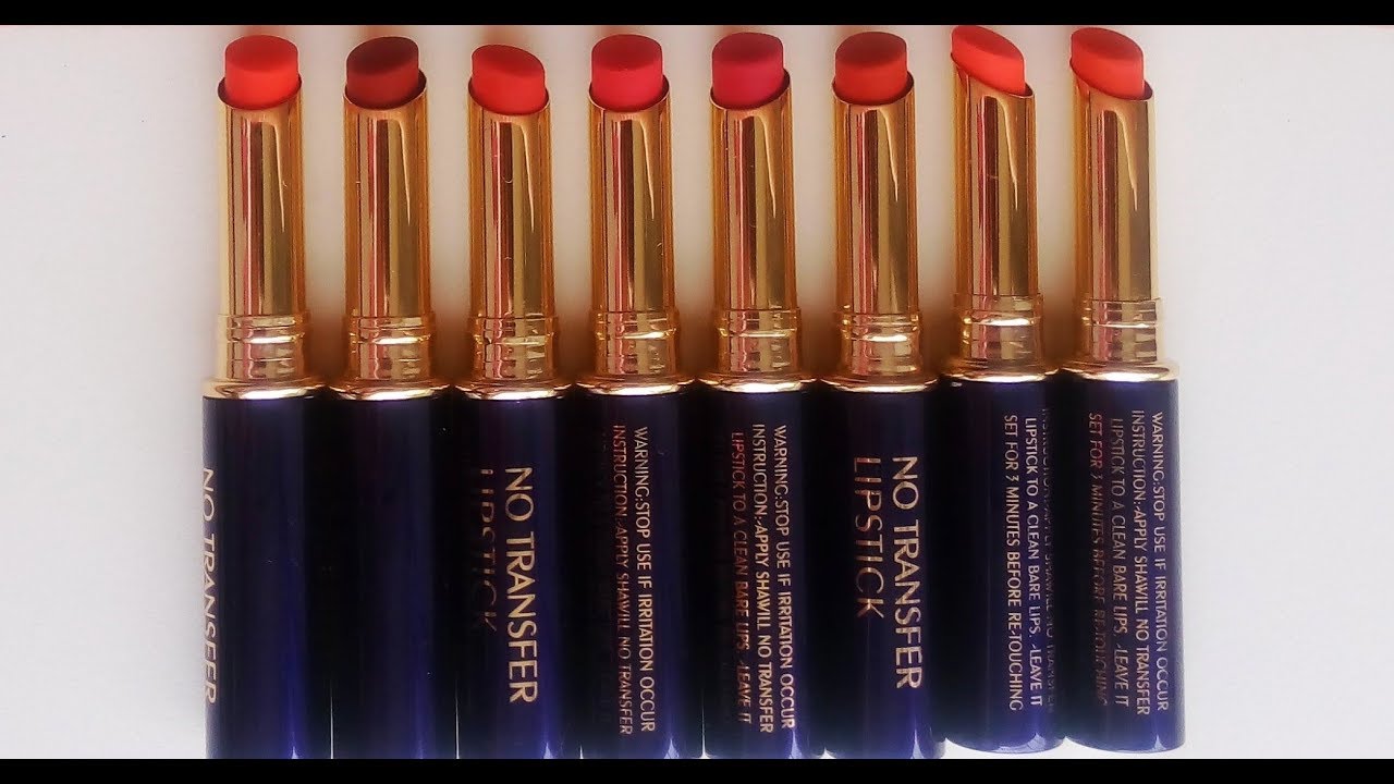 SHAWILL COSMETICS SUPER STAY LIPSTICKS Swatch & Review II Lippy Eve