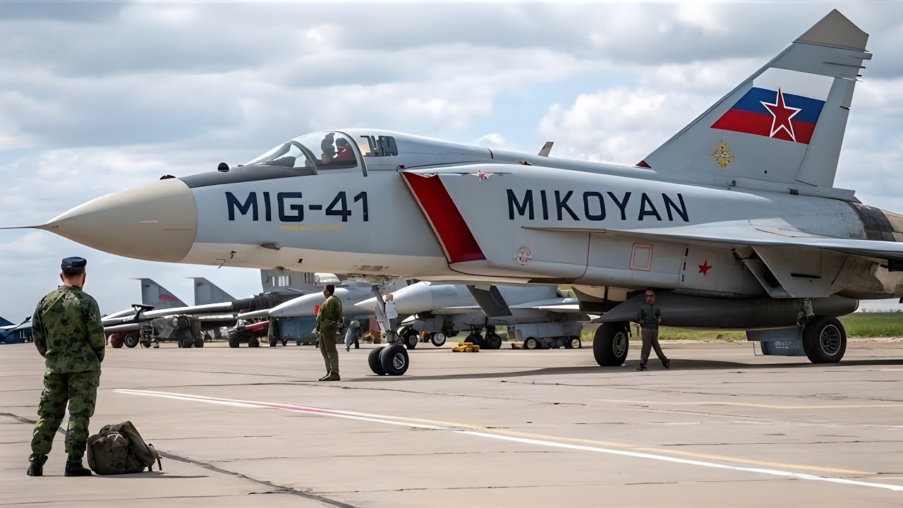 МиГ-41 2026 года — самый быстрый истребитель в истории! Представлен российский гиперзвуковой монстр