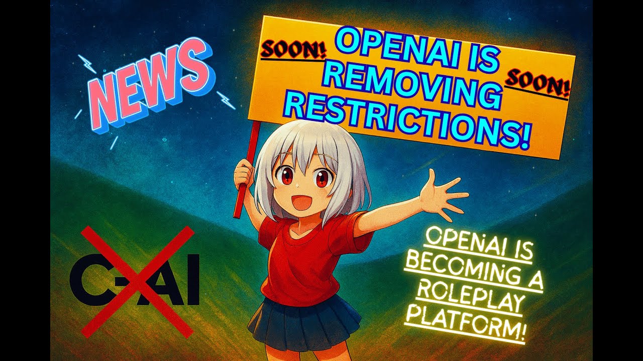 КОНЕЦ RP-ограничениям?! OpenAI превращается в ЛУЧШУЮ альтернативу ИИ-персонажей!
