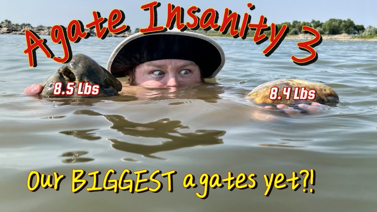 Agate Insanity 3! Incredible Day on the Yellowstone River in Montana!