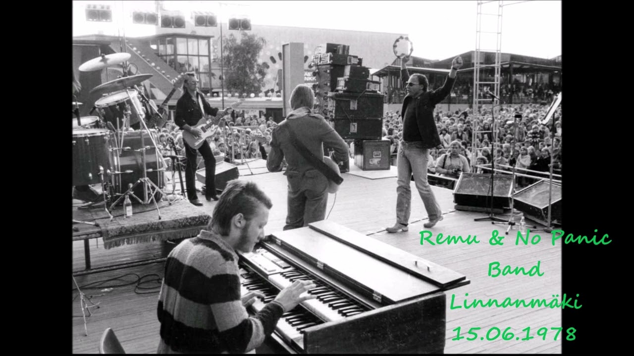 Remu & No Panic Band - Back Home / Out Of Sight (Live) Linnanmäki, Helsinki 15.06.1978