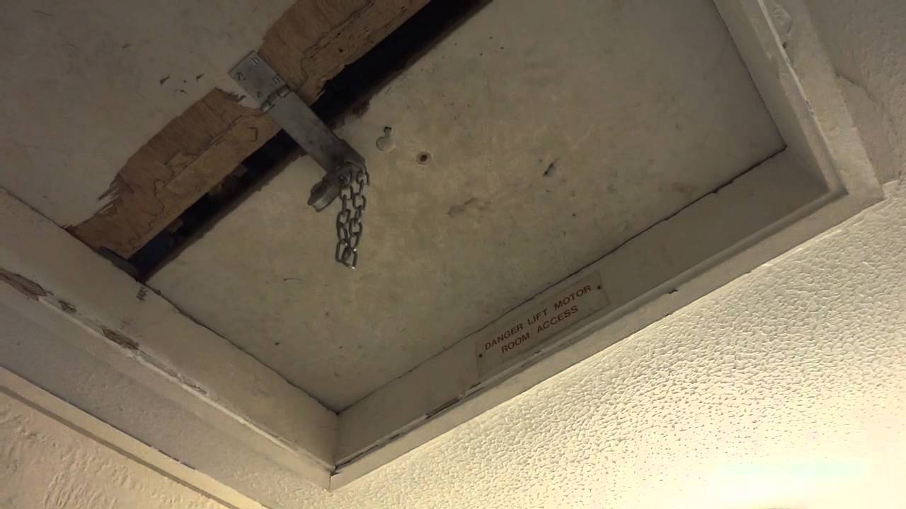Original council block lift - remind you of the 1970s??  BLDG KNOCKED DOWN LATE 2013