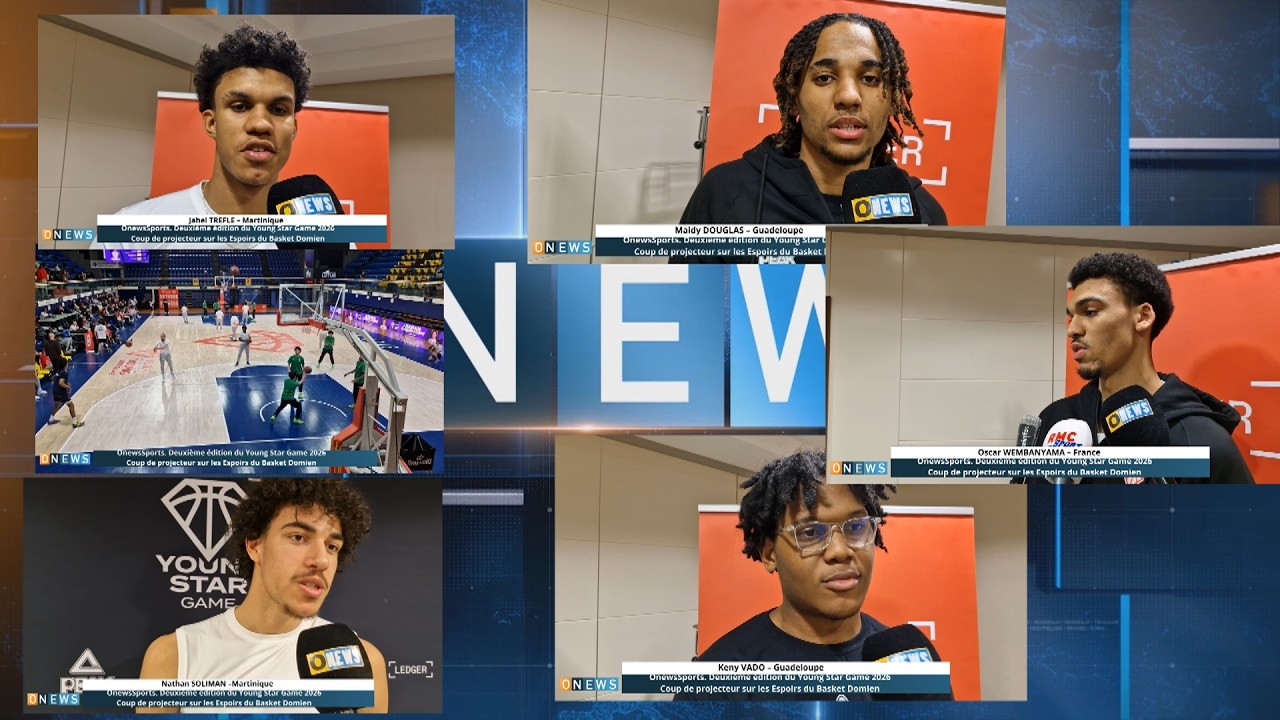 Onews.Deuxième édition du Young Star Game 2026 Coup de projecteur sur les Espoirs du Basket Domien