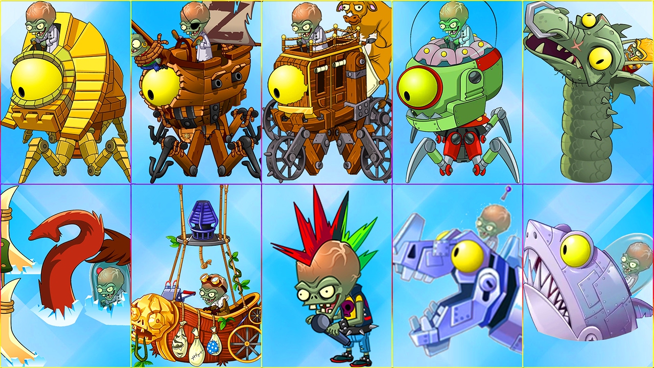 Plants vs Zombies 2 Final Boss: All Zomboss Fight