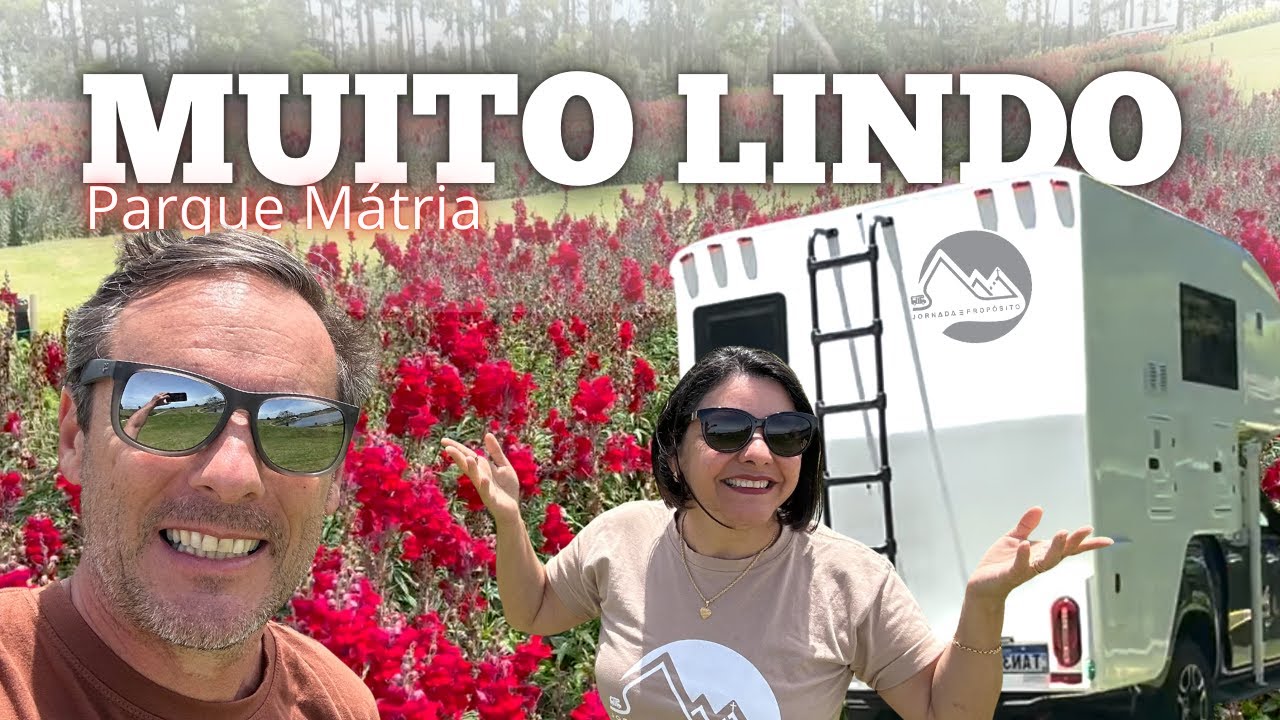 O PARAÍSO das flores no Brasil! Parque Mátria