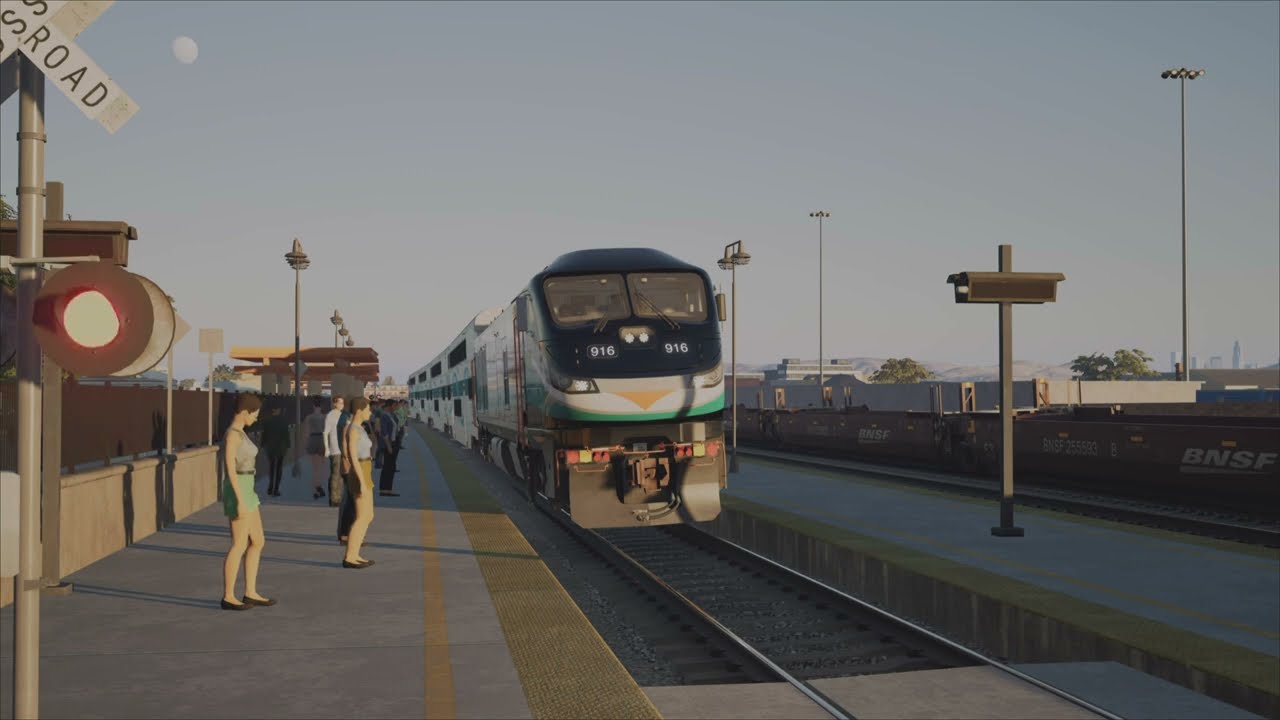 Train Sim World 4 PS5 Metrolink Antelope Valley Line Operating Train 225 to Lancaster Part 1