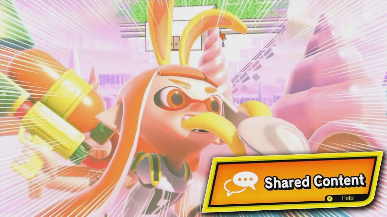 Smash Bros Ultimate's Shared Content...