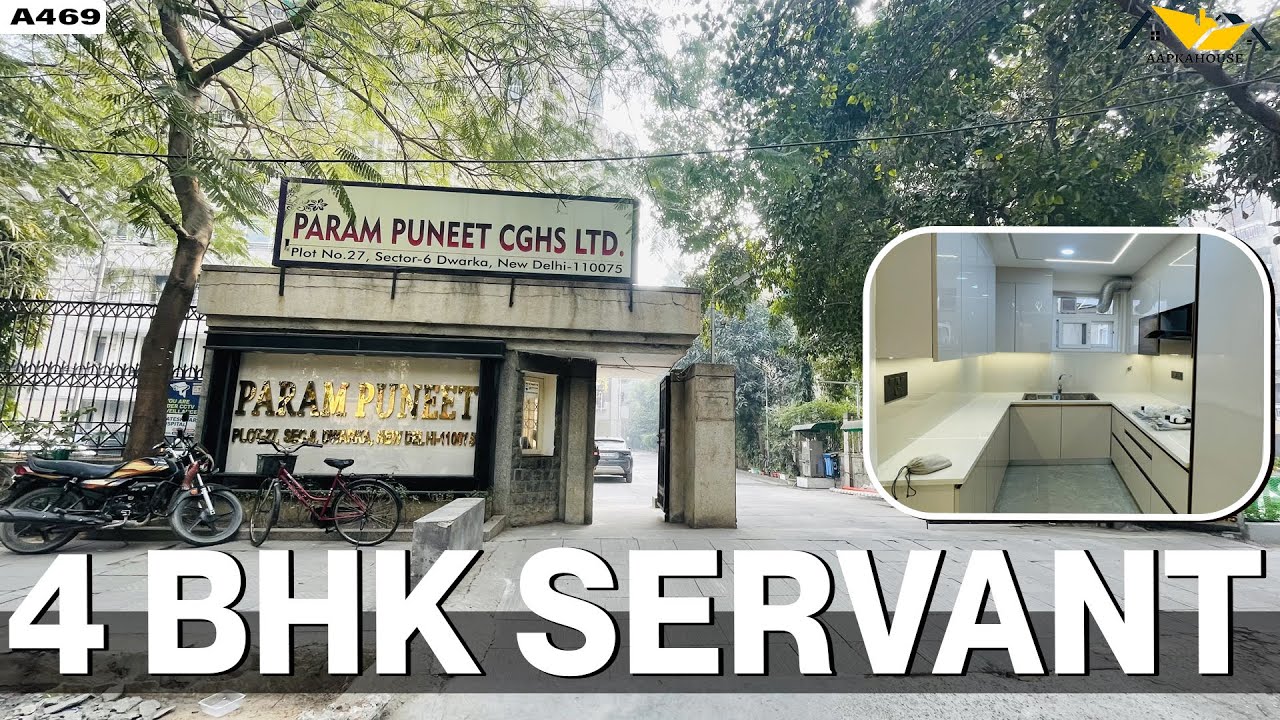 Param Puneet Sector 6: Premium 4BHK + Servant | Sun Facing Luxury Flat