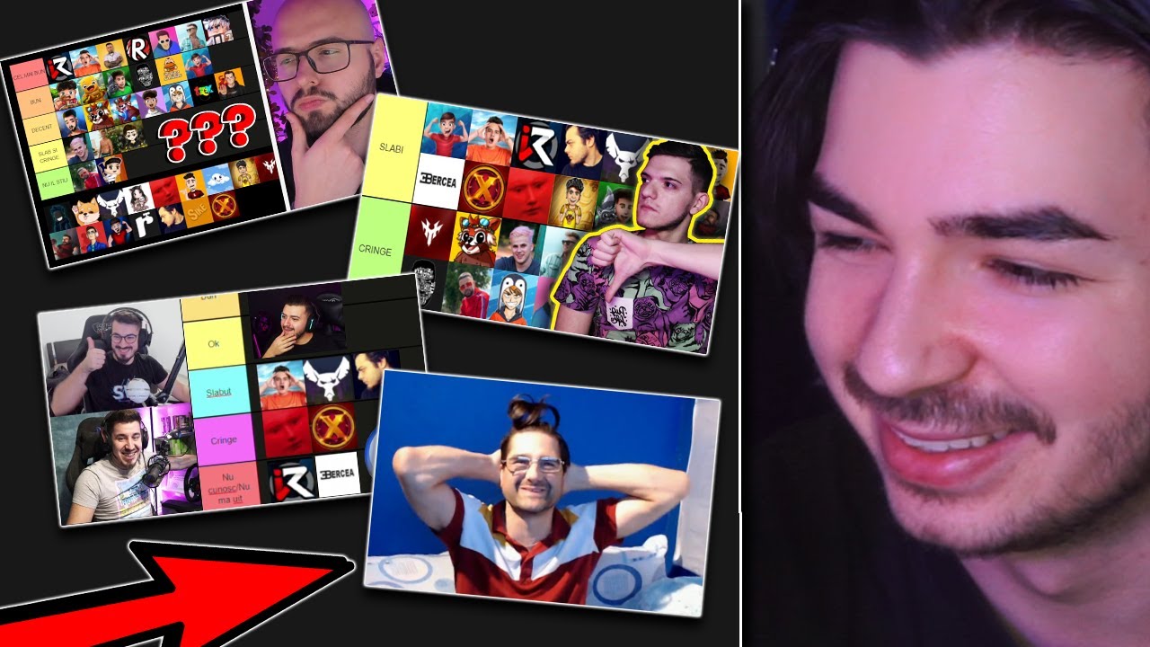 CE PARERE AU YOUTUBERII DESPRE MINE - Reactionez la TIER LIST-uri Romania