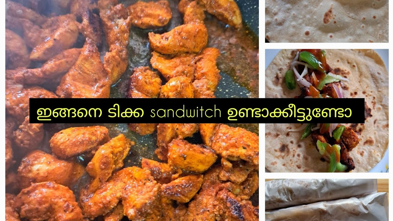 #thanthoor chicken sandwitch#quik nd easy#food&travelbydaulath#tvm