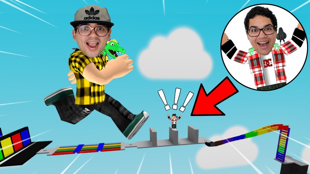 VIRAMOS SUPER GIGANTES E SUPER MINIATURAS NO ROBLOX!!!