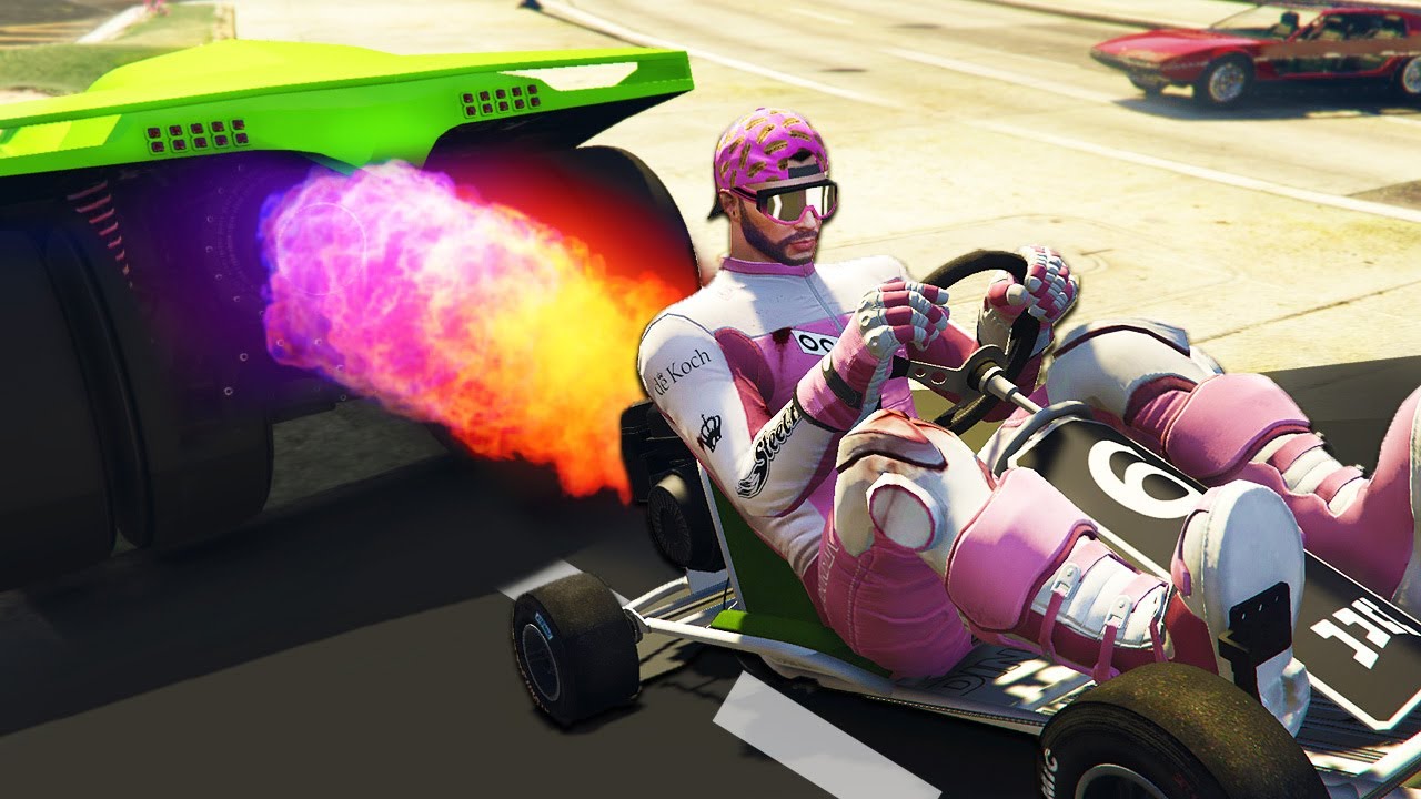 I Got The Jet Go Kart - GTA Online