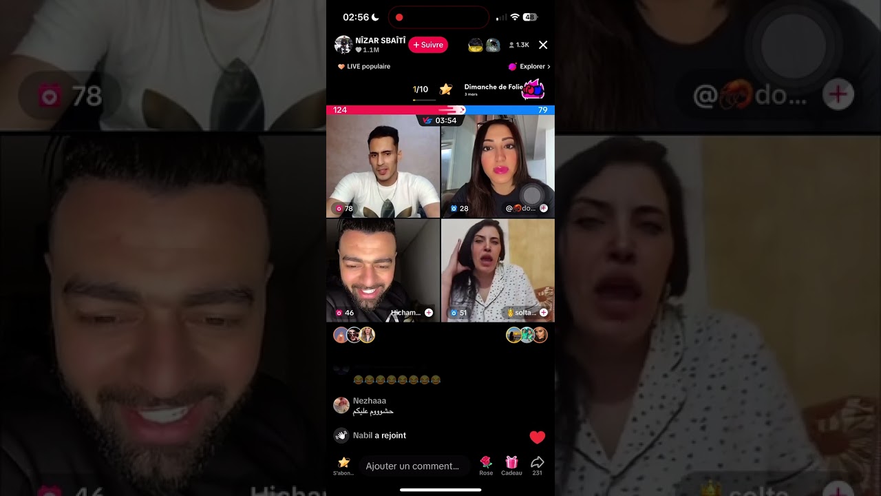 #nipalavsghita#nizar_sbaiti#hamza#hicham_mellouli#moro#dounia_crovita #reaction