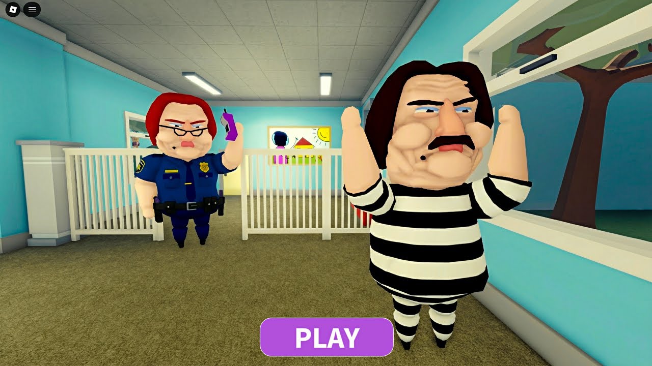 BEN PRISONER NEEDS HELP IN BETTY'S POLICE! OBBY All Bosses All Morphs #Roblox