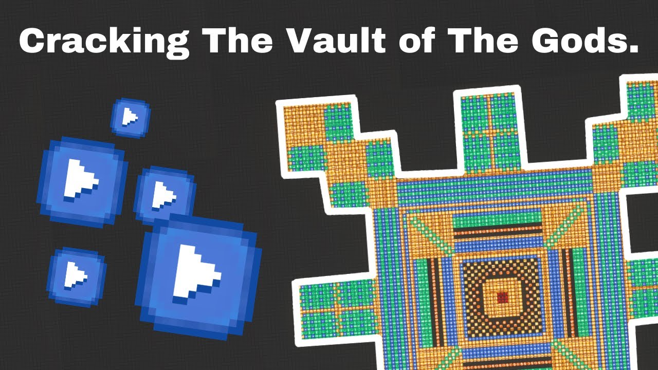 CRACKING THE VAULT OF THE GODS | Cell Machine (100 sub special kinda)