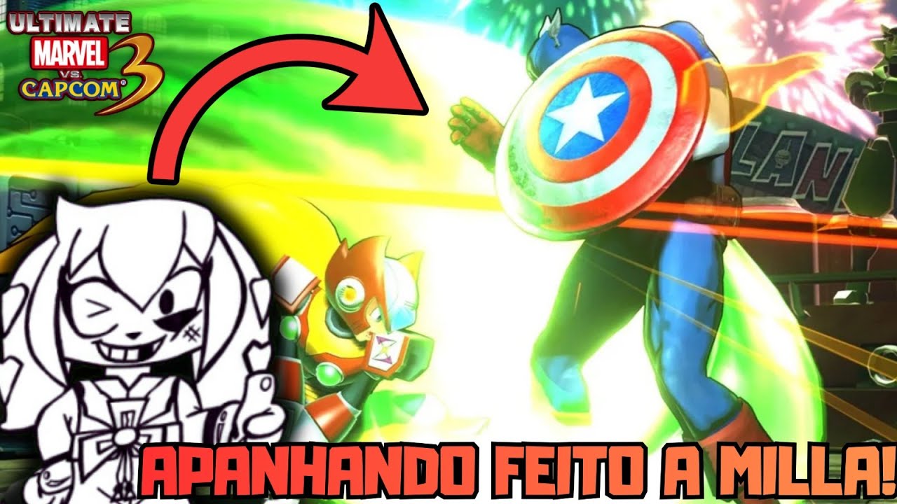 ULTIMATE MARVEL VS CAPCOM 3! - APANHANDO FEITO a MILLA (PlayThrough)
