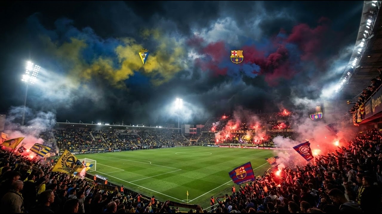 Cadiz vs Barcelona - Canción del Derby | AI Football Anthem