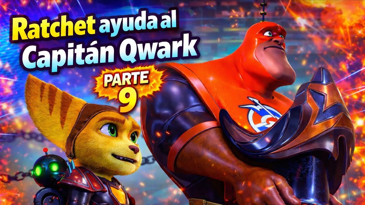 Ratchet Clank Una dimensión aparte: Ratchet ayuda al capitán Qwark !!!! PS5 4k 