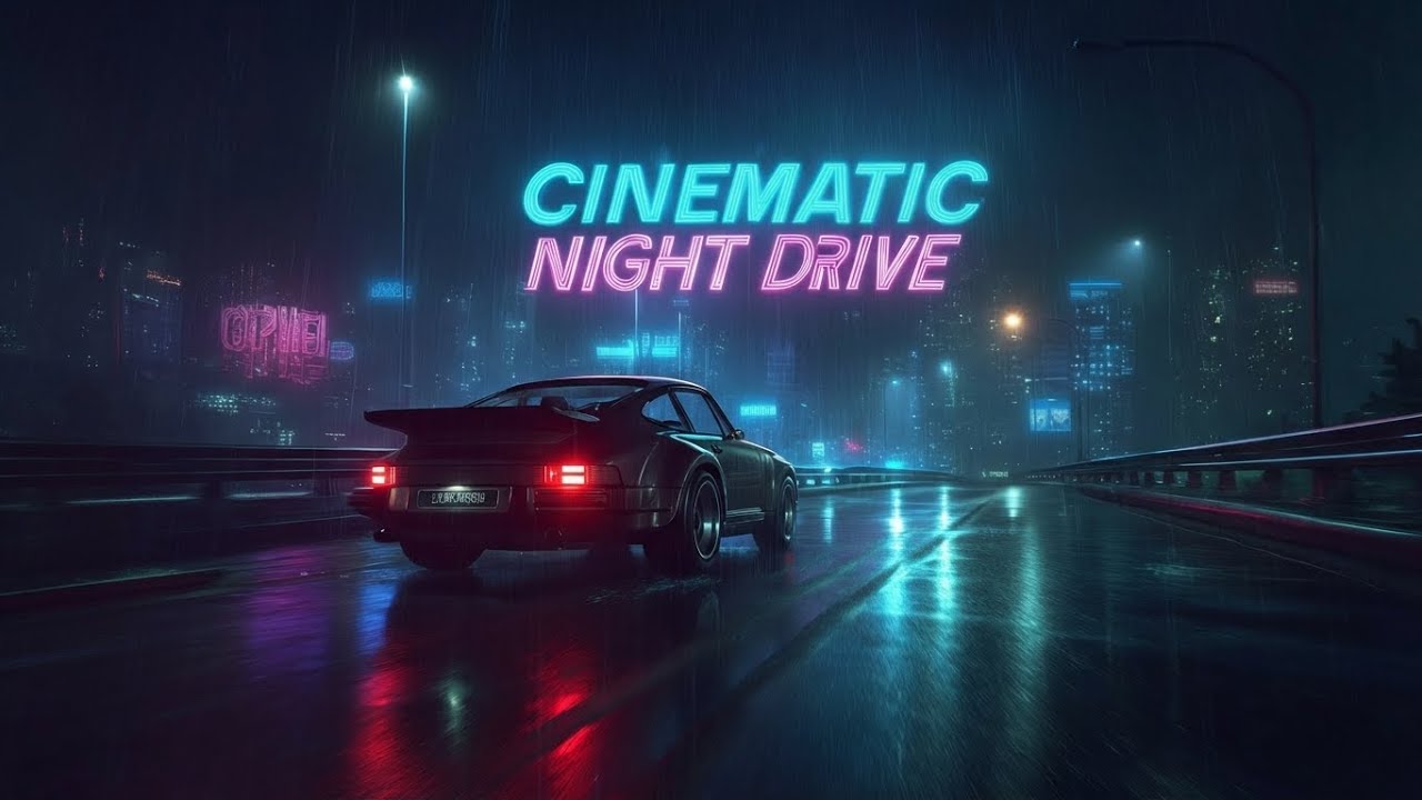 Cinematic Night Drive through the Neon City | Synth-pop & City Pop Playlist