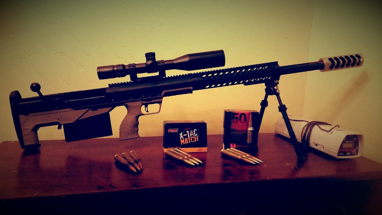 .50BMG Velocity Test - Desert Tech HTI