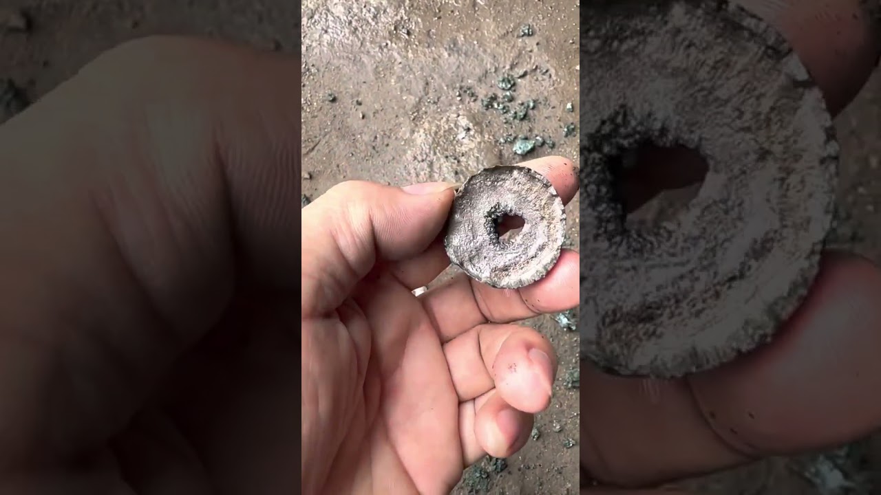 Melebur konsentrat,palladium,emas,perak,melogamkan batuan pirit