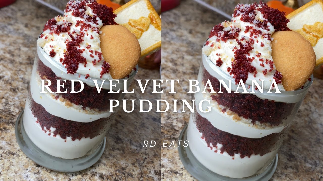 Red Velvet Banana Pudding Recipe !