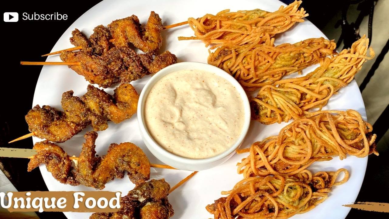 Thread Chicken + Kandi Chicken With Special White Sauce|Ramzan Special Chicken Recipe|MustTryRecipe