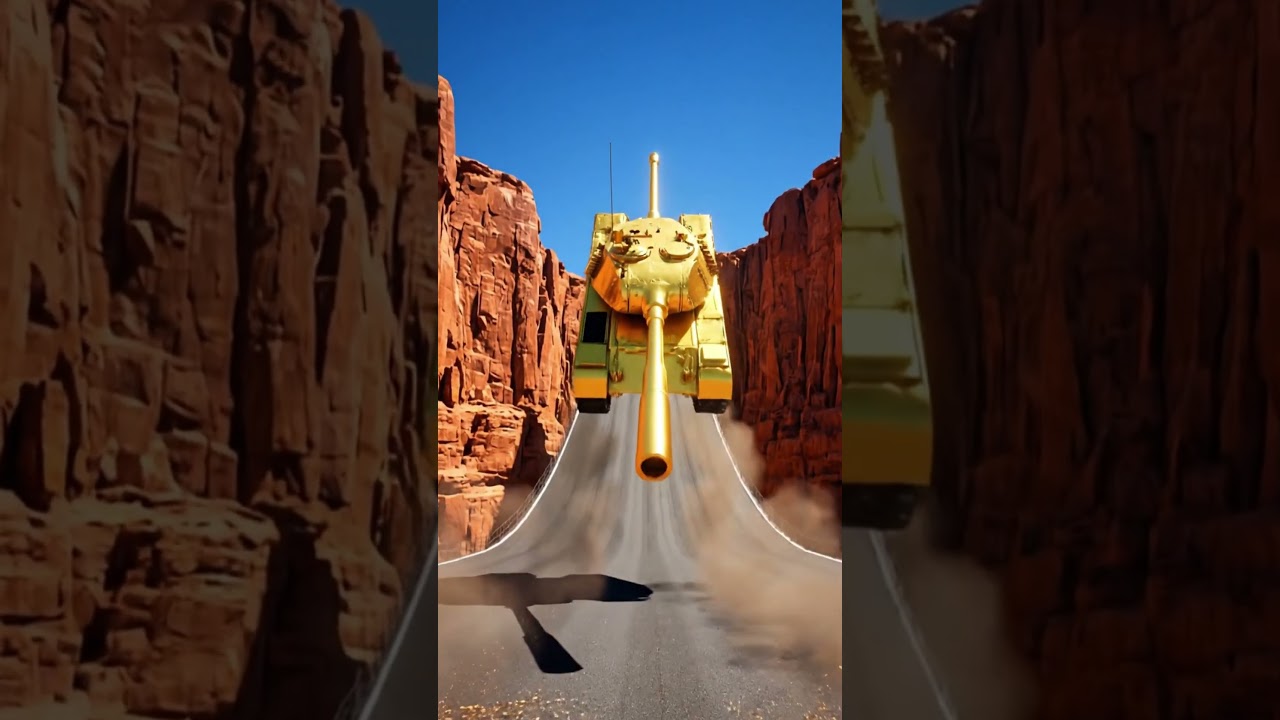 Can a GOLD TANK survive the 10 000ft Vertical Drop?