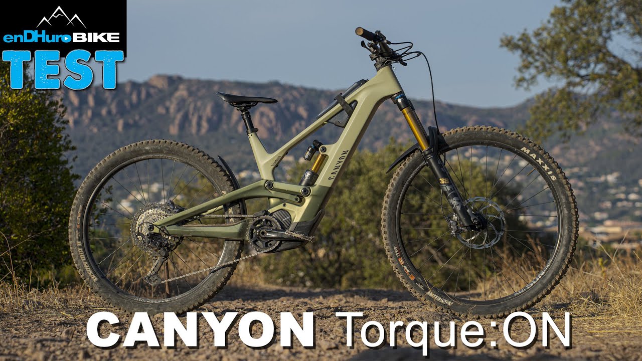 Test du CANYON Torque:ON : Le e-Freeride !