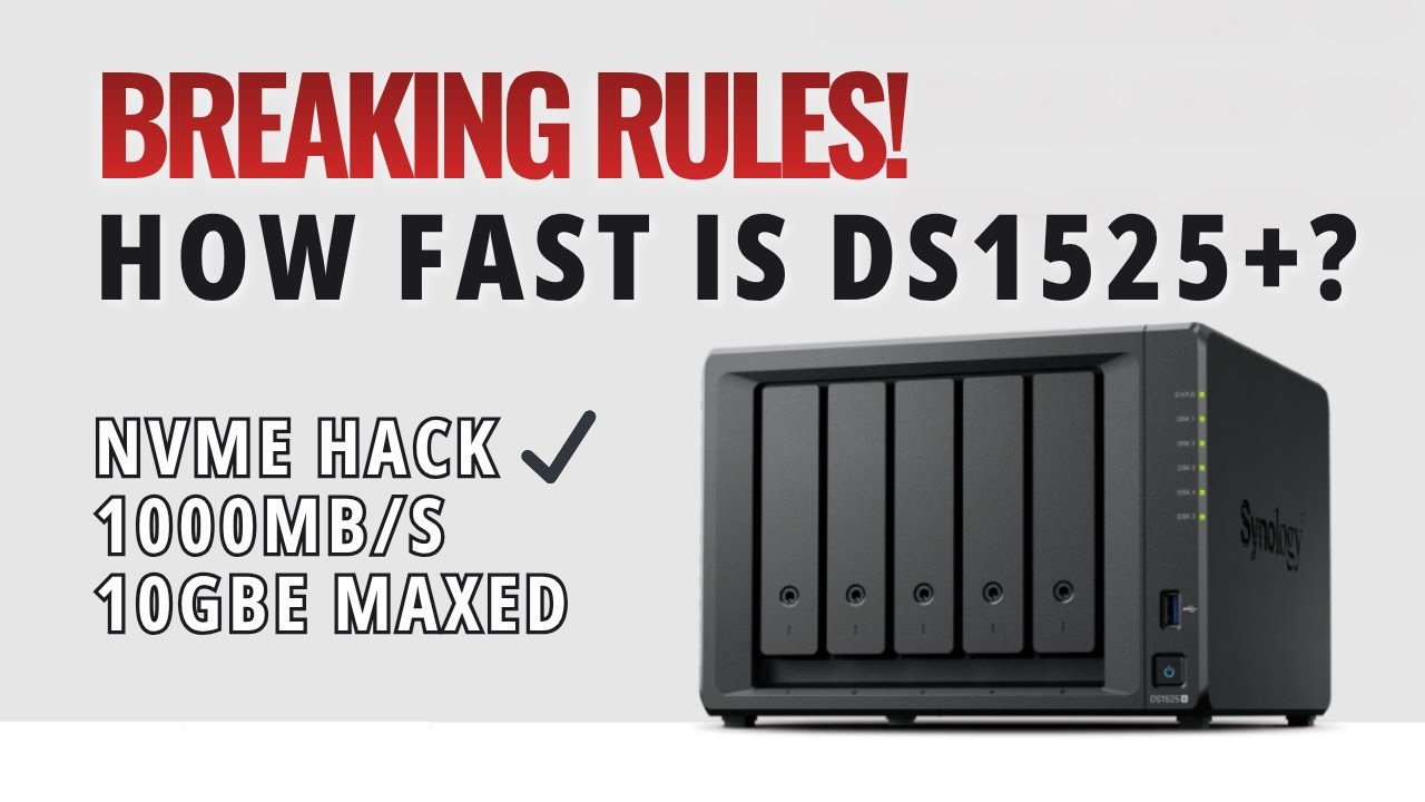 How Fast is the DS1525+ REALLY? RAID, NVMe Hacks, Transcoding & More!