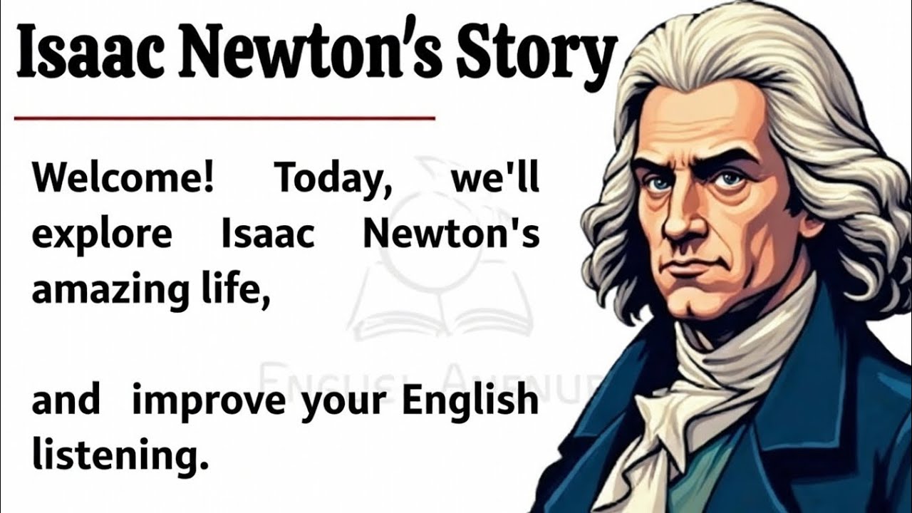 Isaac Newton's Story || Learn English Through Story|| Listening Practice ||TaleTrove English Stories