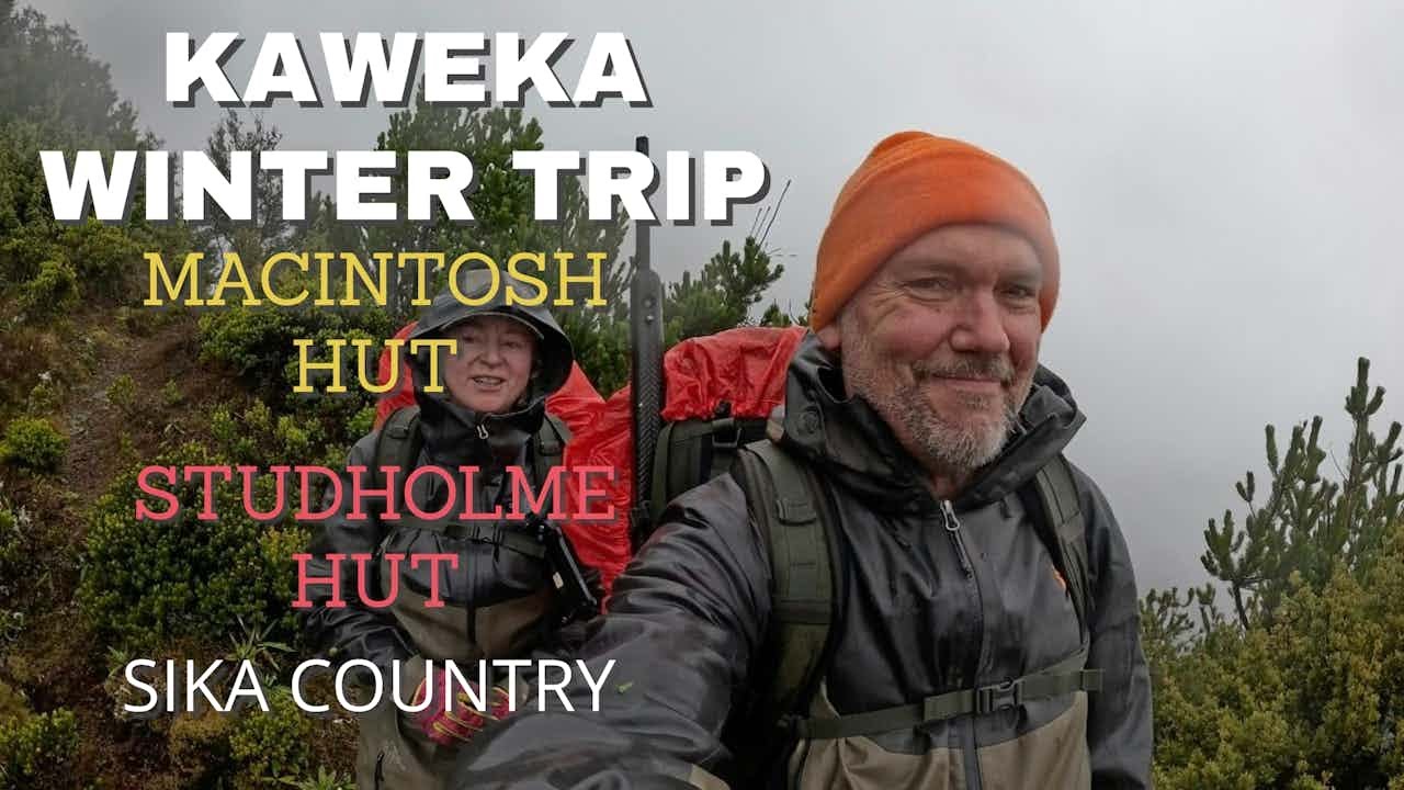 Kaweka winter adventure Mackintosh to Studholme