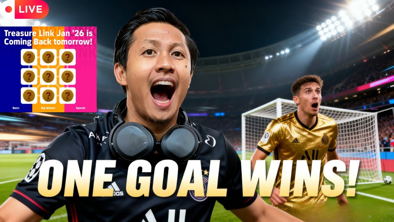 GOLDEN GOAL ONLY! ⚽ Treasure Link Event | eFootball LIVE