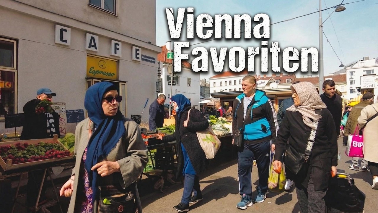 [4K UHD] Non Tourist Areas of Vienna | Favoriten Walking Tour