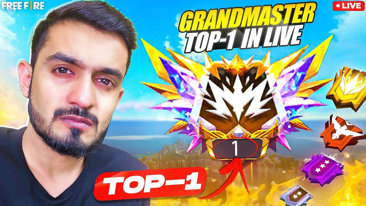BACK TO CS RANK☠RANK PUSH FOR GRANDMASTER🥇📱FREE FIRE LIVE