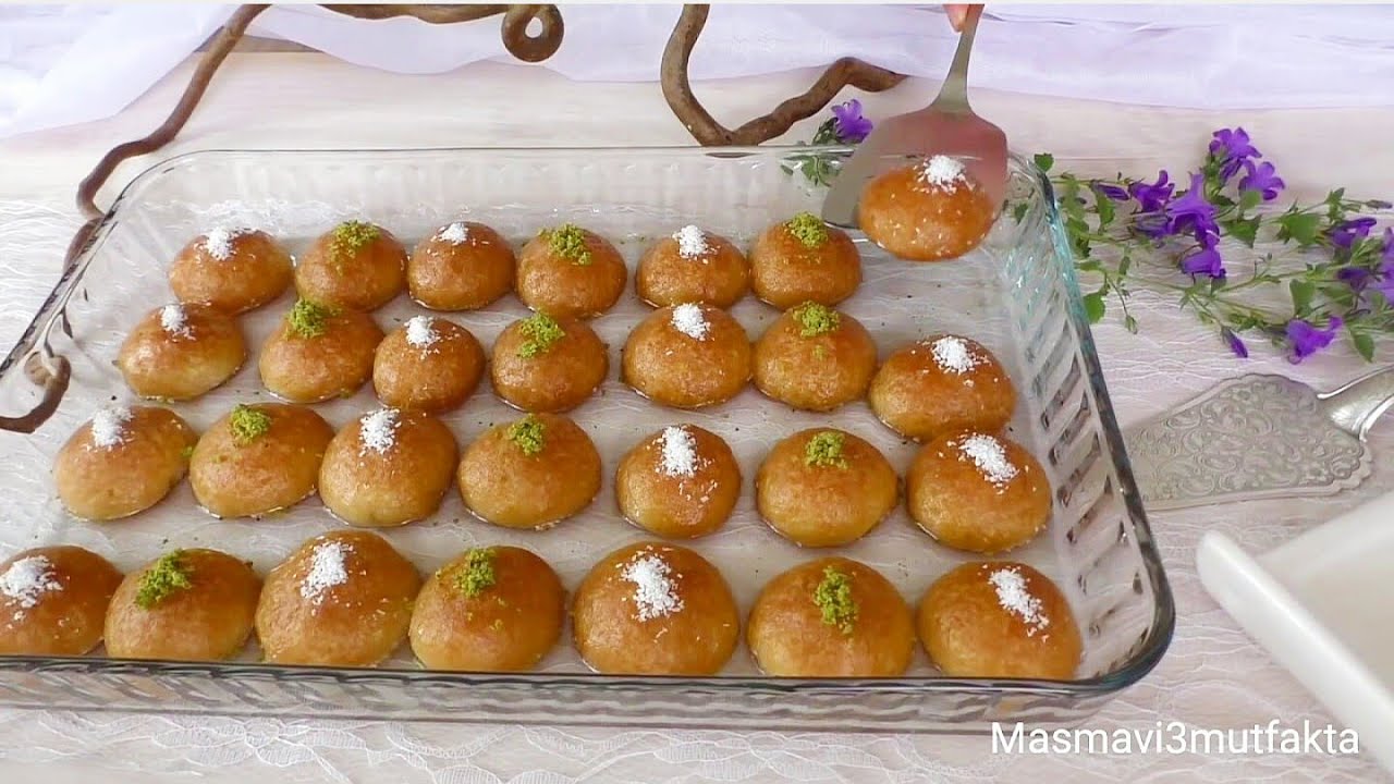 KAYMAK PARE  Tarifi |Şerbetli Tatlilar|Tatli Tarifleri|#Masmavi3mutfakta