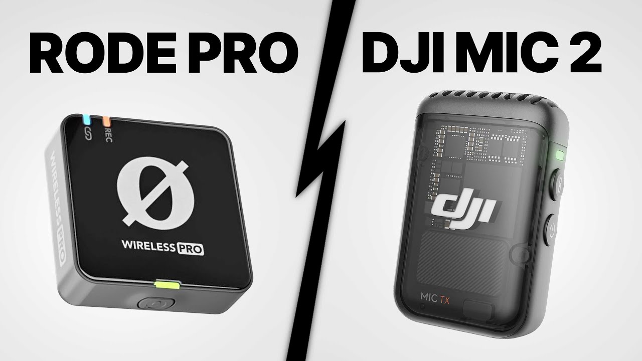 DJI Mic 2 vs Rode Pro - Best Wireless Microphone 2025 (Ultimate Comparison)