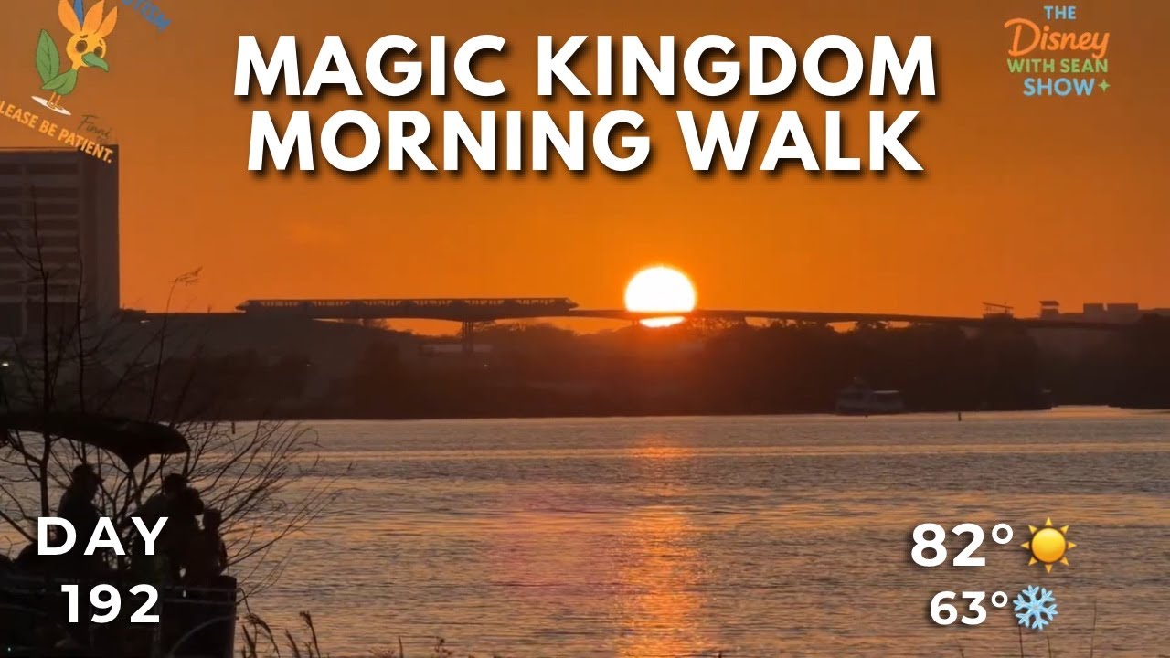 🔴 LIVE: Morning — Calm Disney World Walk & Shows + rides | Day 192 | #TDWSS