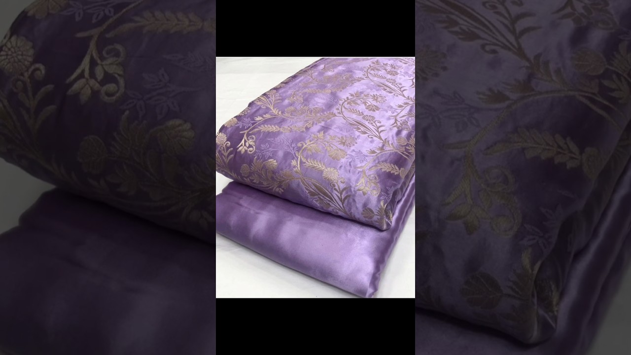 Silk banarasi pashmina suits