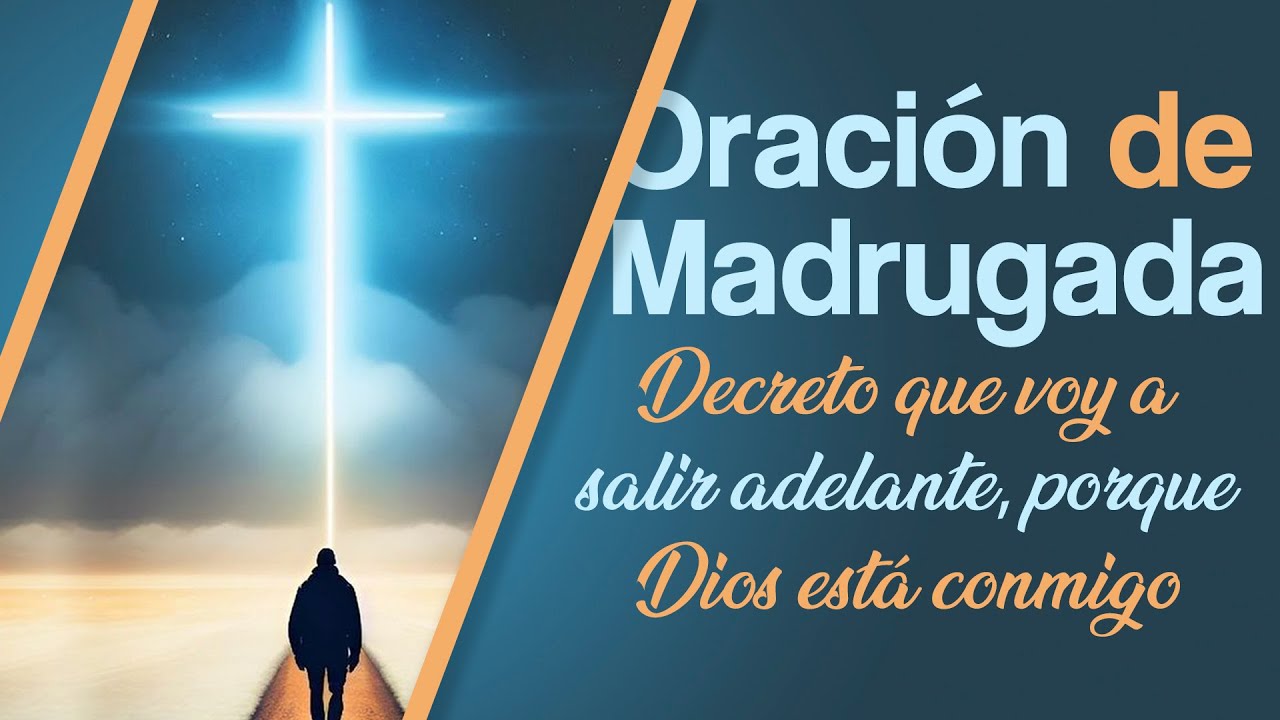 Decreto que voy a salir adelante, porque Dios está conmigo