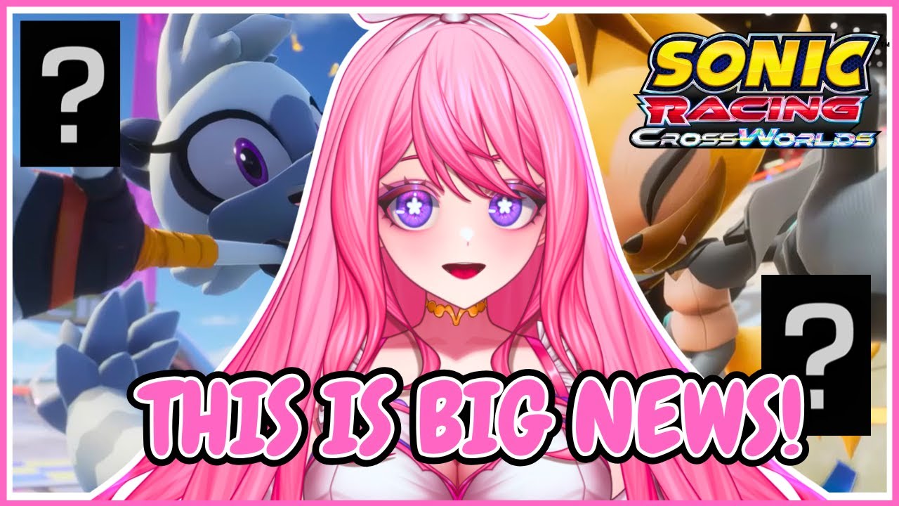 IS THIS REALLY HAPPENING?? - Sonic Racing: CrossWorlds | Miia Reacts