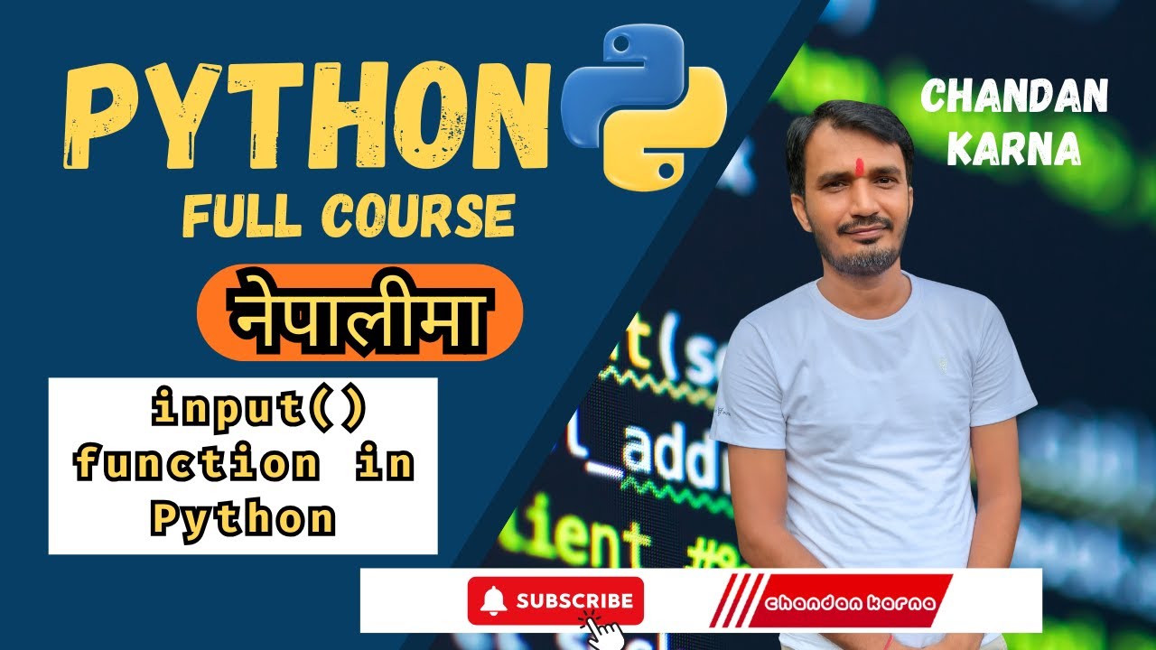 Python input() Function Explained in Nepali  User Input, Type Conversion & Validation